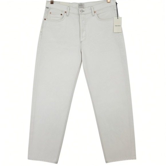 Citizens of Humanity Womens 32 Devi Low Slung Baggy Buttonfly Jeans in Tart NWT - Picture 2 of 16